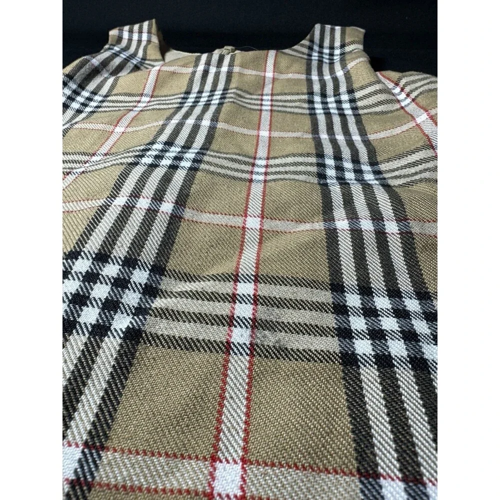 VTG Cottontail Originals Girls' 2T Plaid Dress US Made Preppy Retro Classic